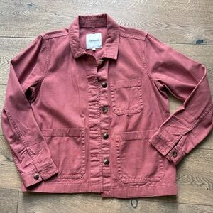 Madewell Utility Jacket in Rose